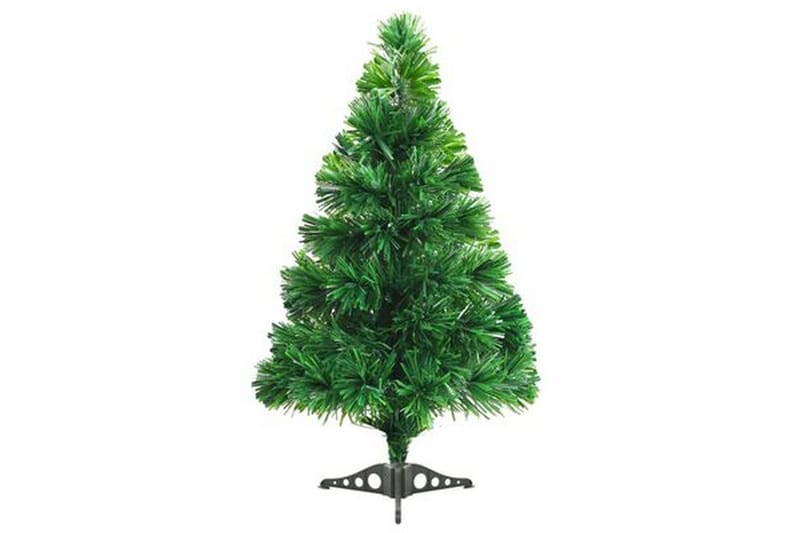 Kunstigt Juletræ Fiberoptisk 64 Cm Grøn - Grøn - Boligtilbehør - Julepynt & højtidsdekorationer - Juelpynt og juledekoration - Plastik juletræ
