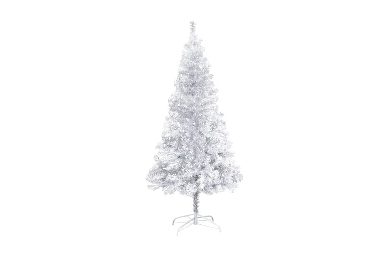 Kunstigt Juletræ Med Fod 152 cm Pet Sølvfarvet - Boligtilbehør - Julepynt & højtidsdekorationer - Juelpynt og juledekoration - Plastik juletræ