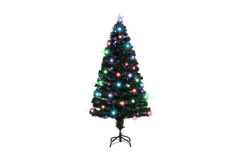 Kunstigt Juletræ Med Fod/Led 150 Cm 170 Grene - Grøn - Boligtilbehør - Julepynt & højtidsdekorationer - Juelpynt og juledekoration - Plastik juletræ
