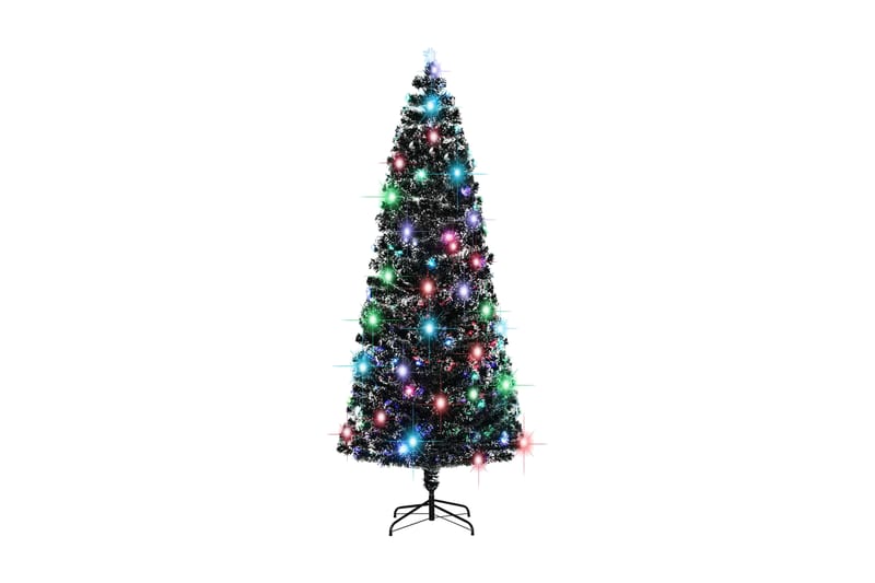 Kunstigt Juletræ Med Fod/Led 240 Cm 380 Grene - Grøn - Boligtilbehør - Julepynt & højtidsdekorationer - Juelpynt og juledekoration - Plastik juletræ
