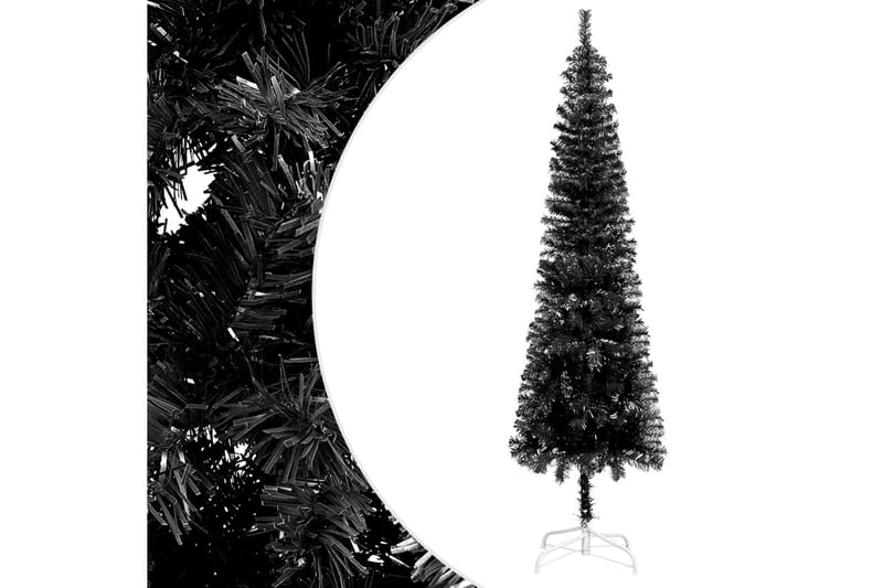 smalt juletræ 180 cm sort - Boligtilbehør - Julepynt & højtidsdekorationer - Juelpynt og juledekoration - Plastik juletræ
