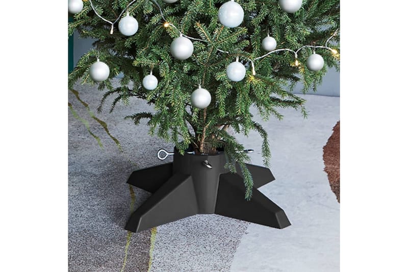 juletræsfod 55,5x55,5x15 cm grå - Grå - Boligtilbehør - Julepynt & højtidsdekorationer - Juelpynt og juledekoration - Juletræsfod