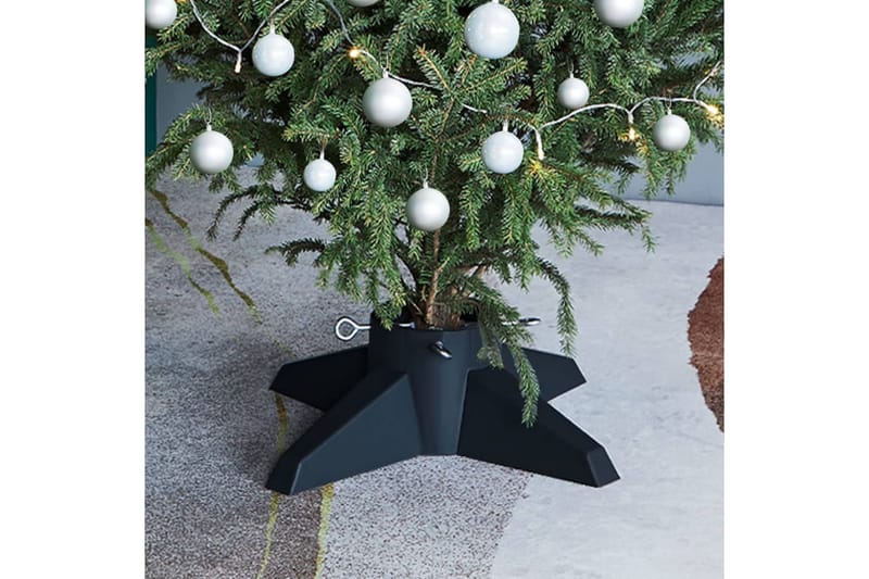 juletræsfod 55,5x55,5x15 cm grøn - Grøn - Boligtilbehør - Julepynt & højtidsdekorationer - Juelpynt og juledekoration - Juletræsfod