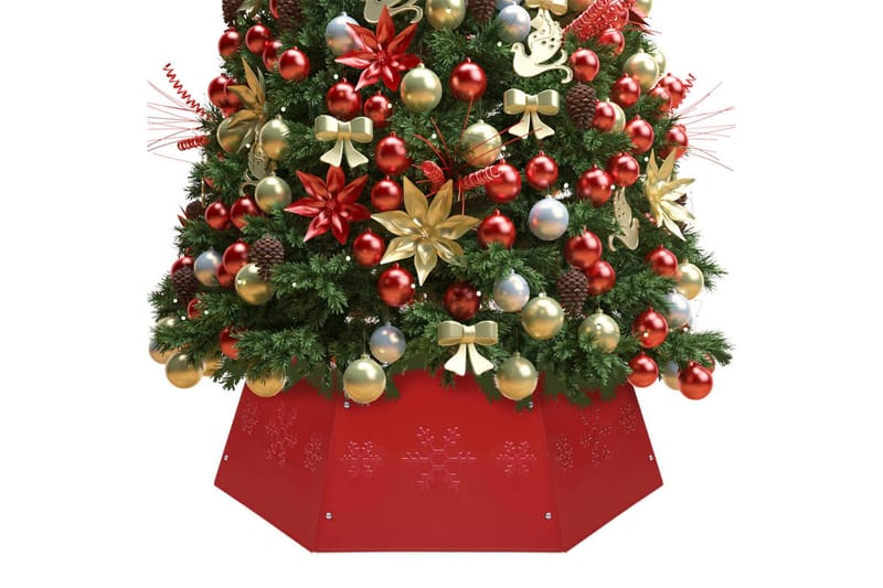 skjuler til juletræsfod 68x25 cm rød - Rød - Boligtilbehør - Julepynt & højtidsdekorationer - Juelpynt og juledekoration - Juletræspynt & julekugler