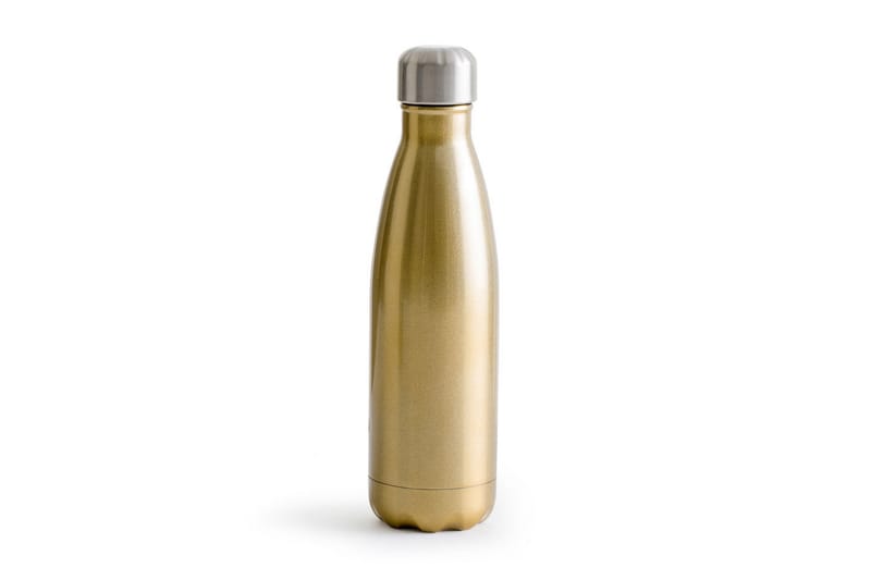 Stålflaske 50 cl Guld - Sagaform - Boligtilbehør - Køkkenudstyr - Termokander & flasker