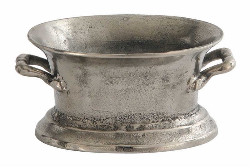 Skål Oval Antik Sølv - AG Home - Boligtilbehør - Krukker