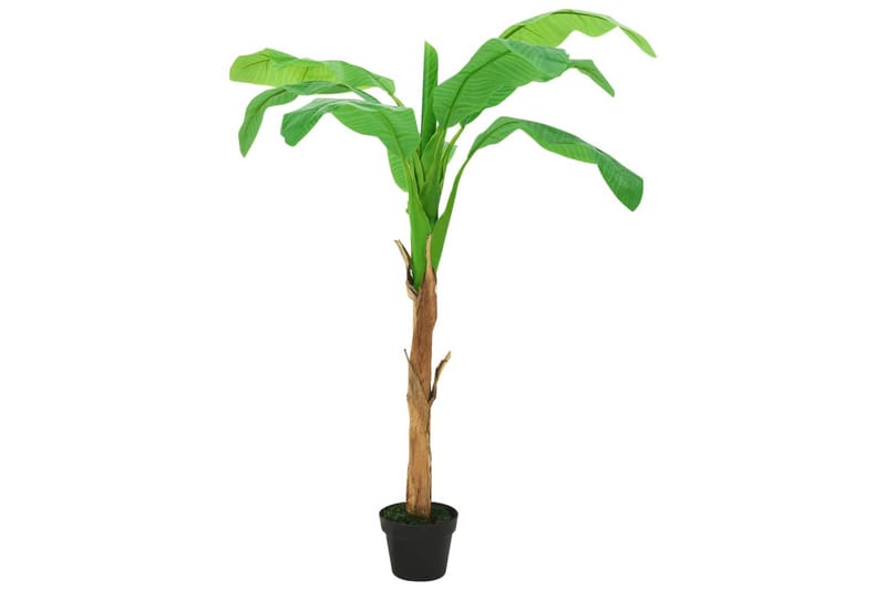 kunstig bananpalme med potte 165 cm grøn - Grøn - Boligtilbehør - Kunstige planter