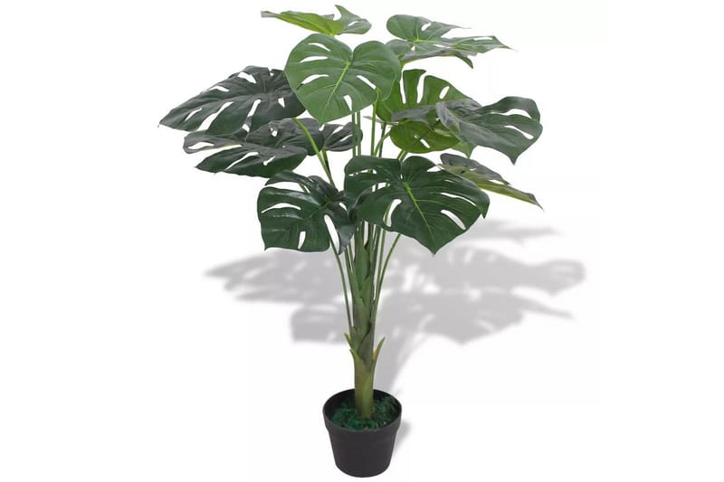 Kunstig Monstera-Plante Med Urtepotte 70 Cm Grøn - Flerfarvet - Boligtilbehør - Kunstige planter