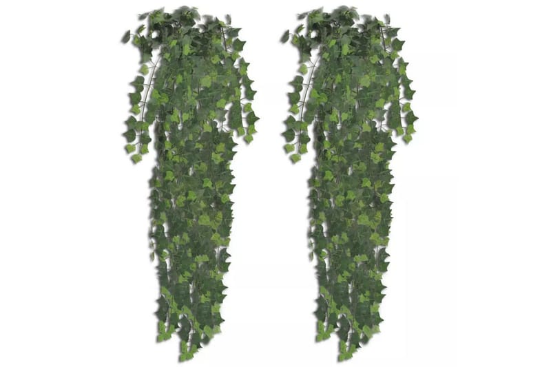 Kunstig Plante Vedbend 2 Stk. 90 Cm - Grøn - Boligtilbehør - Kunstige planter