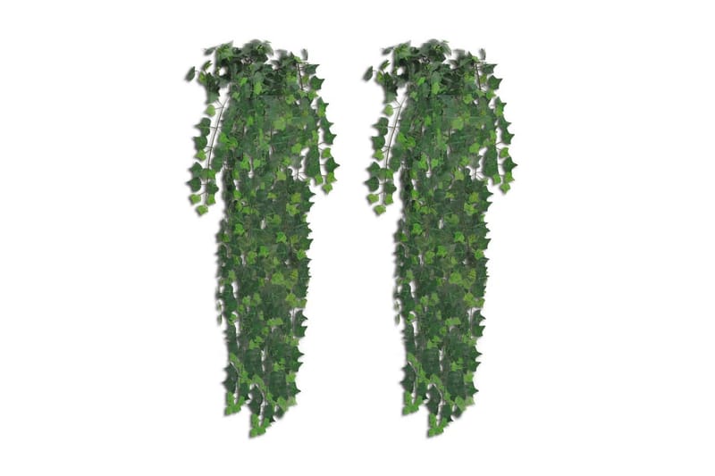 kunstige vedbendplanter 4 stk. 90 cm grøn - Grøn - Boligtilbehør - Kunstige planter
