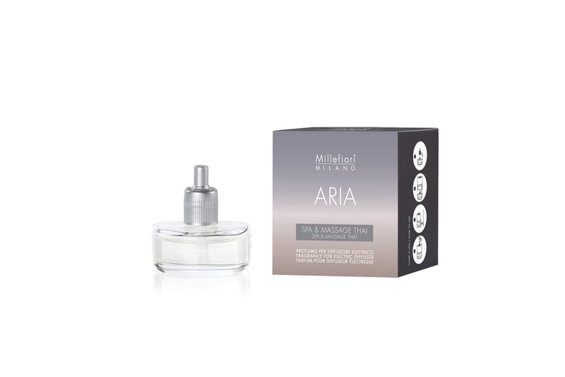 Aria Refill Electric Diffuser Aria Spa&Massage Thai Aromalam - Millefiori Milano - Boligtilbehør - Lys & dufte - Duft til hjemmet & luftfriskere - Aromalampe
