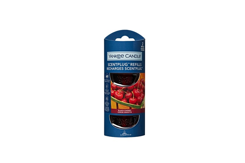 Scent Plug Refill Black Cherry Aromalampe - Yankee Candle - Boligtilbehør - Lys & dufte - Duft til hjemmet & luftfriskere - Aromalampe