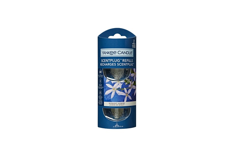 Scent Plug Refill Midnight Jasmine Aromalampe - Yankee Candle - Boligtilbehør - Lys & dufte - Duft til hjemmet & luftfriskere - Aromalampe