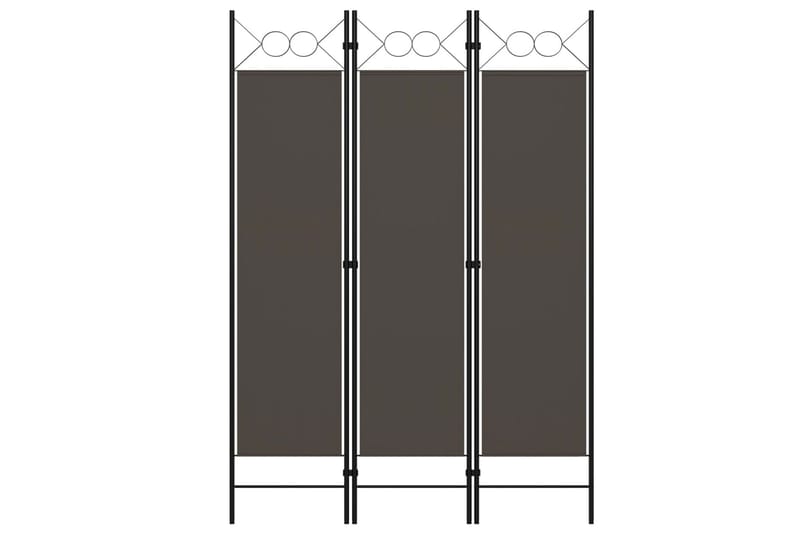 3-Panels Rumdeler 120x180 cm Antracitgrå - Boligtilbehør - Rumdelere - Skærmvæg