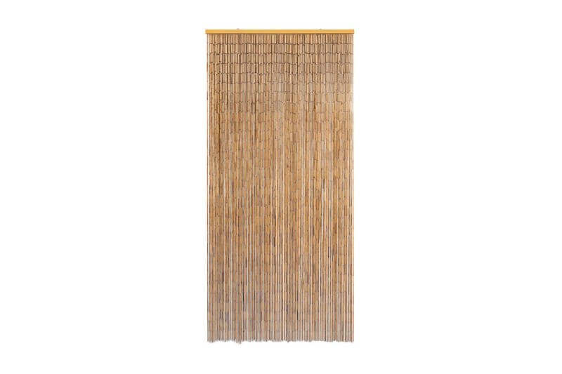 Dørgardin Bambus 90 X 200 Cm - Brun - Boligtilbehør - Rumdelere