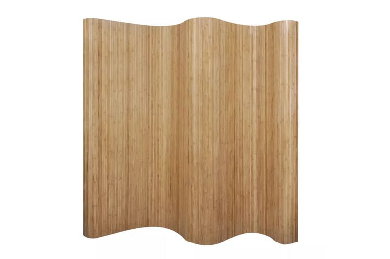 rumdeler bambus naturfarvet 250 x 165 cm - Boligtilbehør - Rumdelere - Skærmvæg