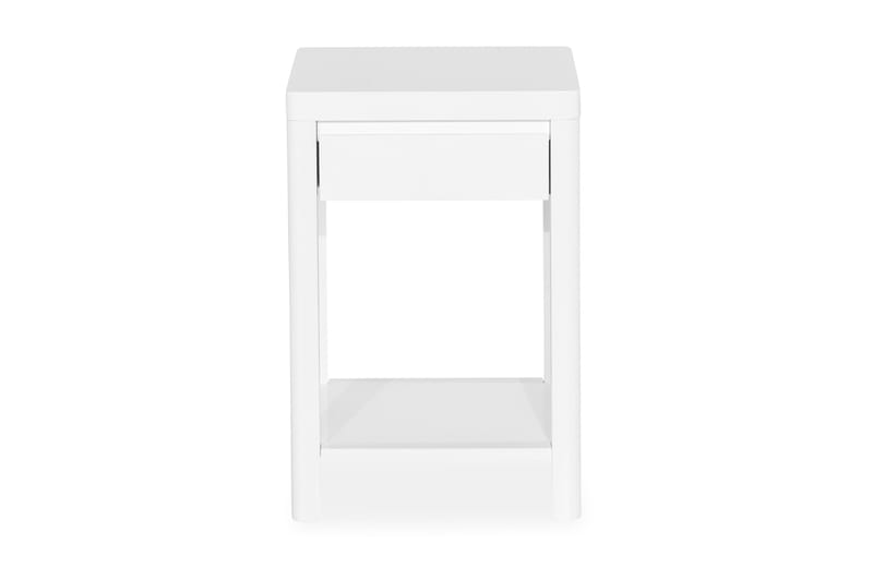 Amundi Sidebord 40 cm - Hvid - Møbler - Borde - Lampebord og sidebord