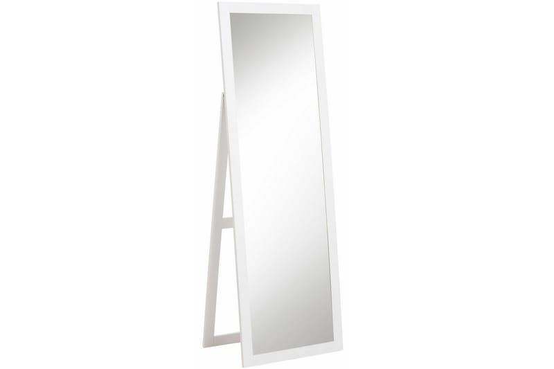 Jacopo spejl 60 cm - hvid/Brun - Boligtilbehør - Spejle - Helkropsspejl