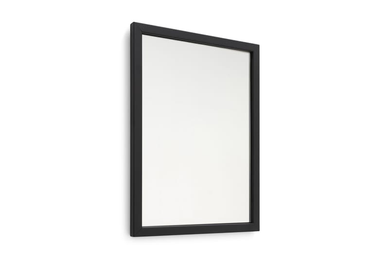 Calif Væghængt spejl 40 cm - Sort - Boligtilbehør - Spejle - Entréspejl