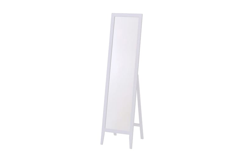 Carlucci Gulvspejl 45x144 cm - Hvid - Boligtilbehør - Spejle - Entréspejl