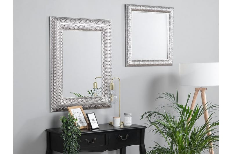 Cavan spejl 65 cm - Sølv - Boligtilbehør - Spejle - Entréspejl