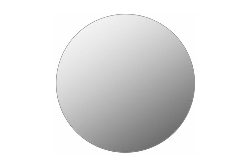 Vægspejl 50 Cm Rundt Glas - Sølv - Boligtilbehør - Spejle - Vægspejl