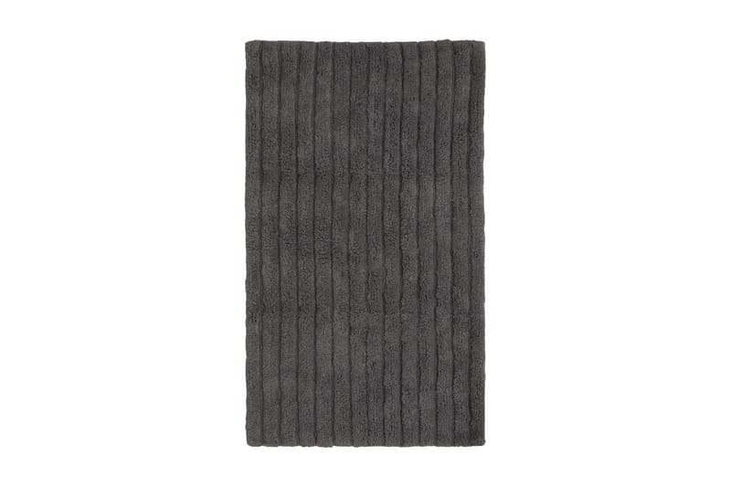 Stripe Tæppe 100x60 Askegrå - Turiform - Boligtilbehør - Tæpper - Badeværelsesmåtte