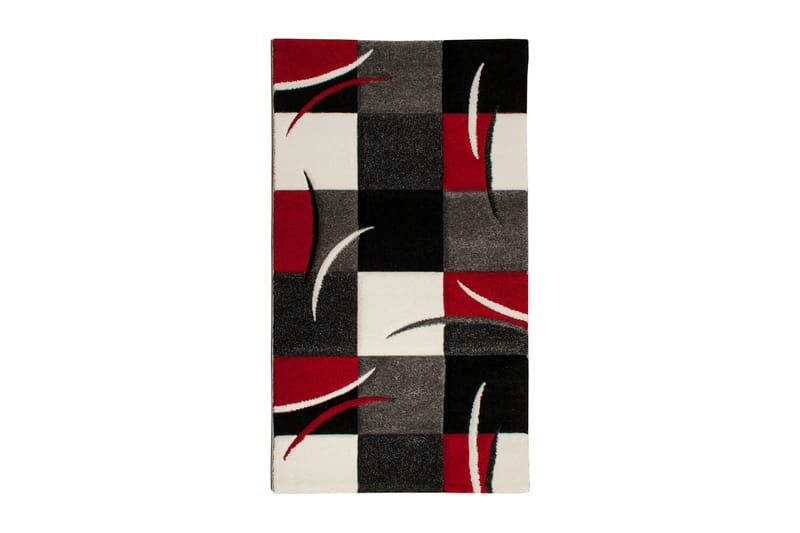 London Friezetæppe 80x150 - Rød - Boligtilbehør - Tæpper - Små tæpper