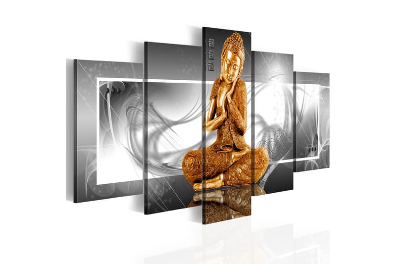 Billede Buddhist Prayer 100x50 - Findes i flere størrelser - Boligtilbehør - Vægdekoration - Billeder på lærred