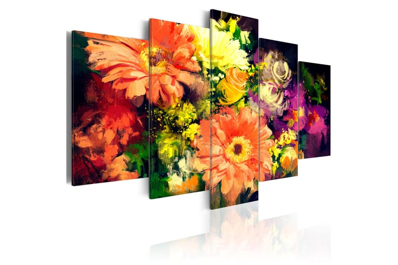 Billede Spring Collage 100x50 - Fås i flere størrelser - Boligtilbehør - Vægdekoration - Billeder på lærred