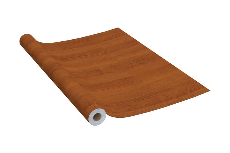 selvklæbende folie til møbler 500x90 cm PVC lyst egetræ - Beige - Boligtilbehør - Vægdekoration - Klæbefolie - Vinduesfolie