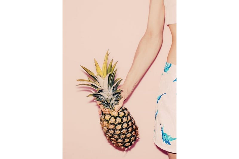 Pastel Pineapple 2 Poster - 50x70cm - Boligtilbehør - Vægdekoration - Posters & plakater