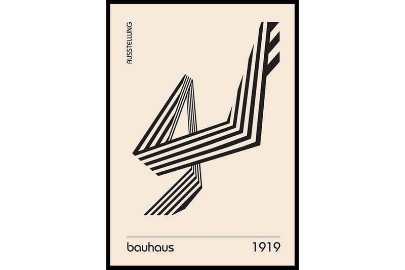 Plakat Gallerix Bauhaus Art No3 - Gallerix - Boligtilbehør - Vægdekoration