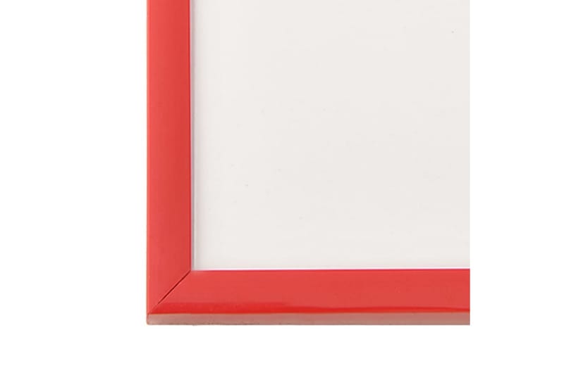 billedrammer 5 stk. til væg eller bord 40x50 cm - Rød - Boligtilbehør - Vægdekoration - Rammer - Fotoramme