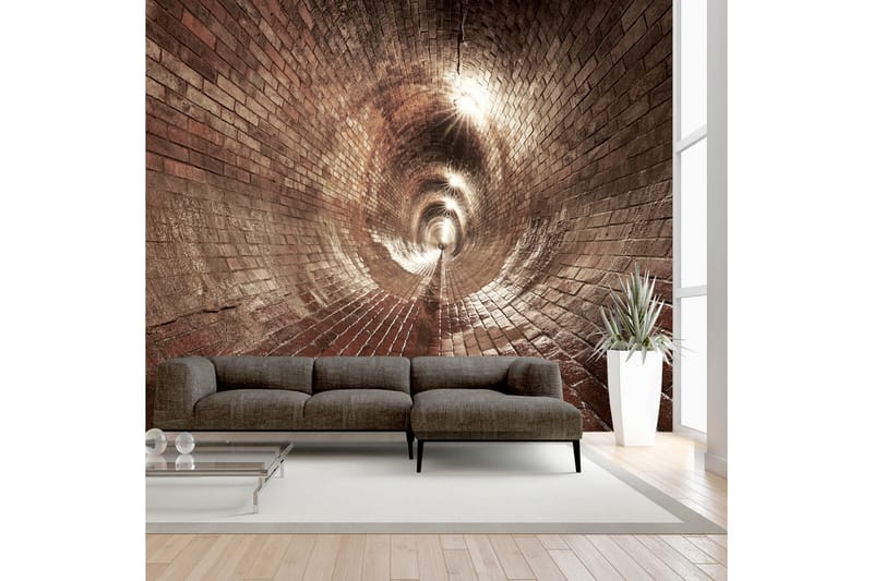 Canvastavle Underjordisk Korridor 150x105 - Artgeist sp. z o. o. - Boligtilbehør - Vægdekoration - Tapeter - Fototapeter