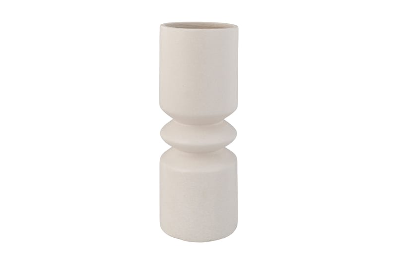 Dolo Vase - Vase i hvid keramik - Boligtilbehør - Vaser - Blomstervase