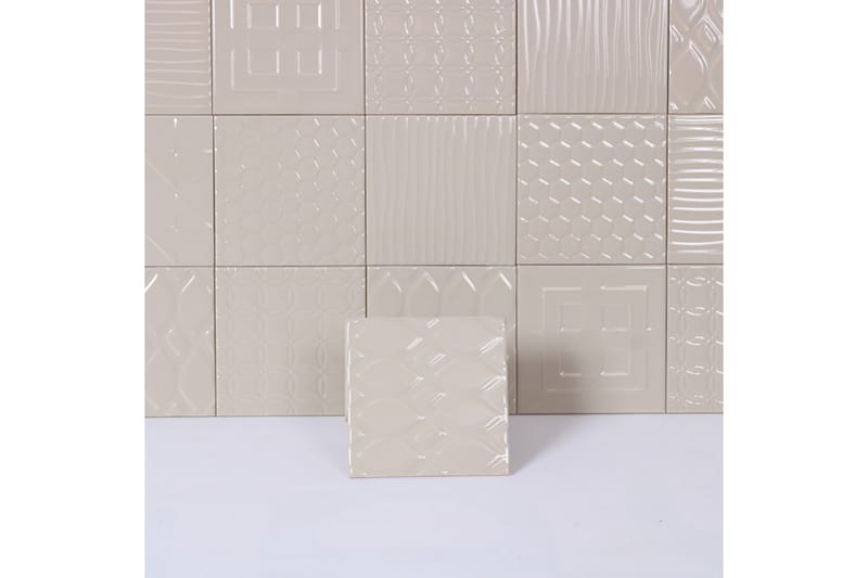 Flise Grey Patchwork 15X15 - Fliser & klinker - Fliser - Mønstret fliser