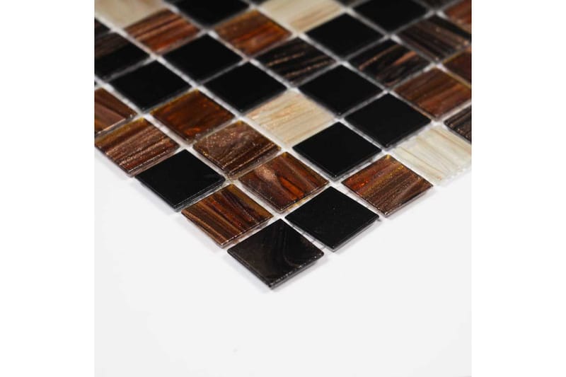 Glasmosaik Cacao 32,7X32,7 - Fliser & klinker - Mosaik - Glasmosaik