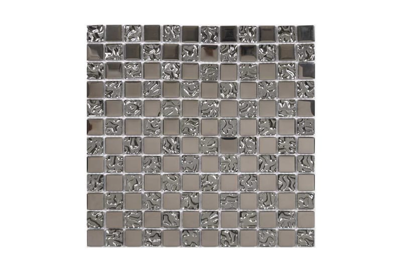 Kristallmosaik Glow Sølv 30X30 - Fliser & klinker - Mosaik - Glasmosaik