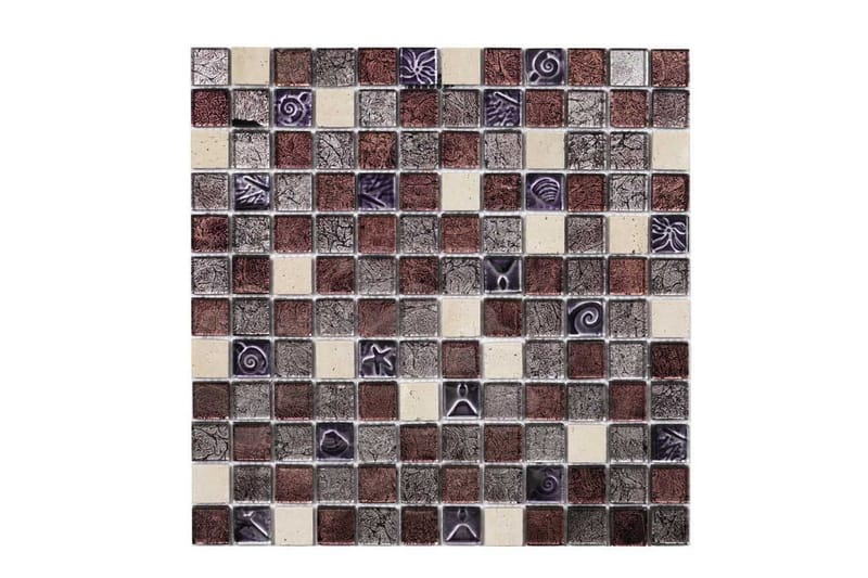 Kristallmosaik Red Copper 30X30 - Fliser & klinker - Mosaik - Krystalmosaik