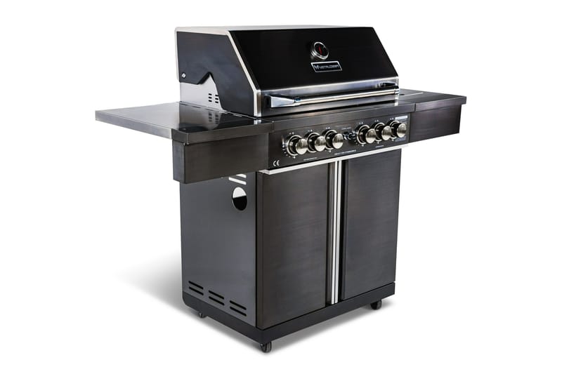Gasgril Rustfrit - Sort - Have - Grill - Gasgrille