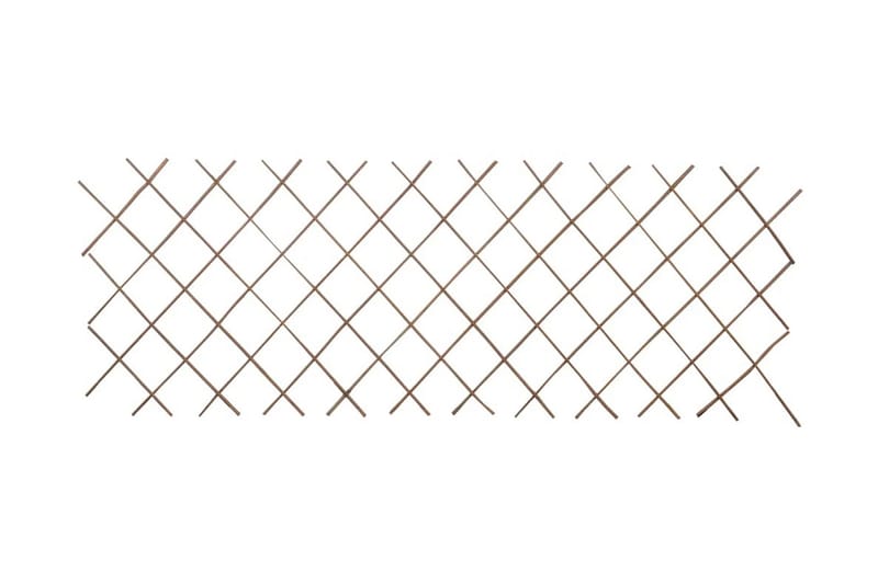 pilehegn med espalier 5 stk. 180 x 90 cm - Brun - Havemøbler - Solafskærmning - Afskærmning & vindsejl - Espailer