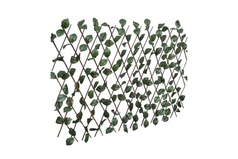 pilehegn med espalier med kunstige blade 5 stk. 180 x 90 cm - Brun - Have - Havearbejde & dyrkning - Drivhuse - Drivhustilbehør