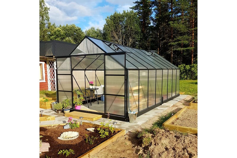 Drivhus 18m² Premium | Ekstra høj dyrkningshøjde - Have - Havearbejde & dyrkning - Drivhuse