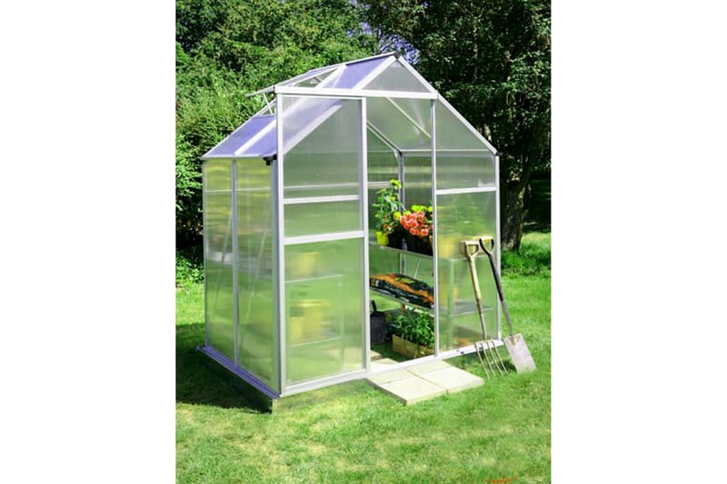Lille drivhus 2,2m² - Trapezplade - Have - Havearbejde & dyrkning - Drivhuse - Fritstående drivhus