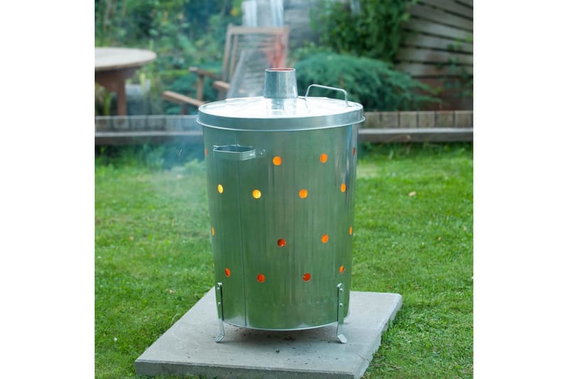 Nature kompostafbrænder galvaniseret stål 46x72 cm rund - Have - Havearbejde & dyrkning - Kompost - Varmkompost & kompostbeholder