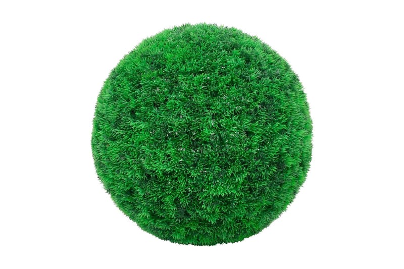 Kunstige Buksbom 2 Stk. 52 cm Kugleformet - Grøn - Have - Havearbejde & dyrkning - Planter - Hækkeplanter - Buksbom