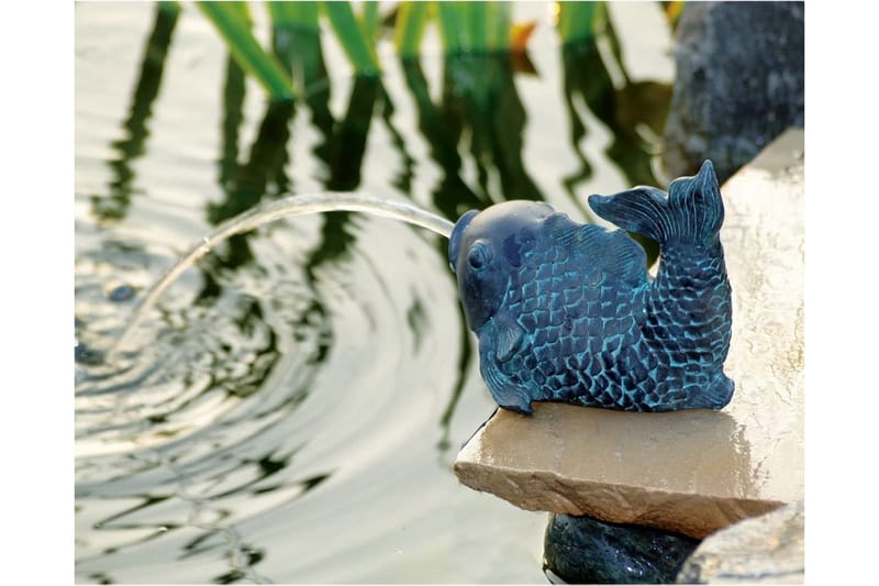 Ubbink springvandsfigur fisk 12,5 cm 1386009 - Have - Udendørs miljø - Havedekoration - Damme & springvand - Havespringvand