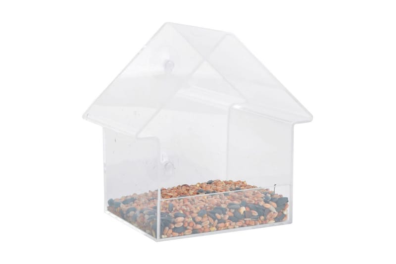 Esschert Design foderhus i akryl 15x10x15,3 cm FB370 - Have - Udendørs miljø - Havedekoration - Fuglebræt & fuglehuse
