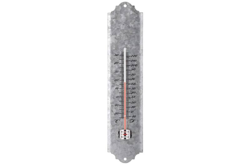 Esschert Design vægtermometer genbrugs-zink 40 cm OZ10 - Husholdning - Termometer